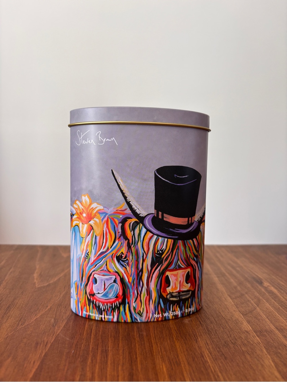Highland Cows Decorative Tin